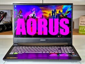 Herní notebook AORUS | ZÁRUKA | i7-10750 | RTX 2060 | 16GB - 1