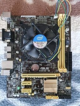 Asus H81M-E + Intel Pentium G3260 3.30 GHz