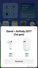 Apple AirPods 2017 - spatna baterie - 1