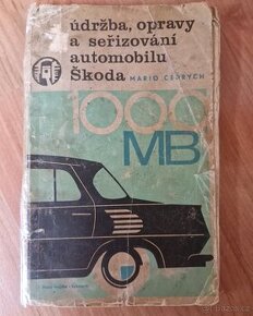 Příručka Škoda 1000 MB - r.1965, tapecirung,kývací tučňák