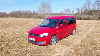 Volkswagen Caddy Maxi, 1.6 TDi, 1. majitel, servis, 7 míst