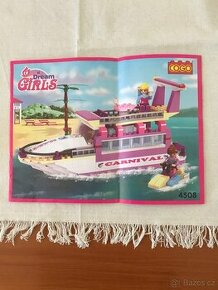 Lego dream girls cogo  jachta