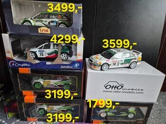 Rally 1:18  škoda  ,Ceny u foto