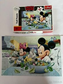 Puzzle Mickey Mouse a Minnie