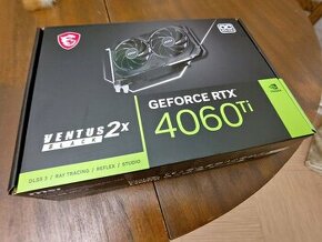 MSI GeForce RTX 4060Ti VENTUS 2X BLACK 8G OC - 1