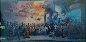 STAR WARS PUZZLE PANORAMA