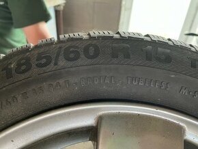 pneu Polaris 185/ 60 R15 včetně disků