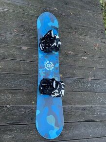 Dětský snowboard Nitro Ripper 132 cm + boty Firefly 23 cm.