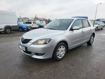 Mazda 3,1.6D,83kw, najeto 140tis km,nová STK.