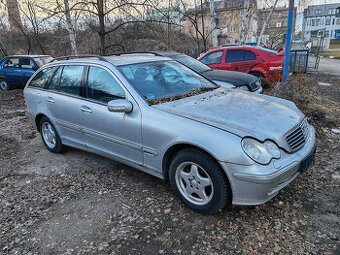 Mercedes Benz W203 řady C benzín kompressor 6rychlost manual