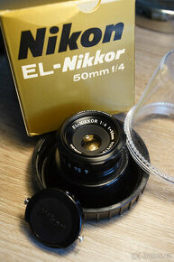 Objektiv do zvětšováku Nikon EL-Nikkor 50/4, jako nový