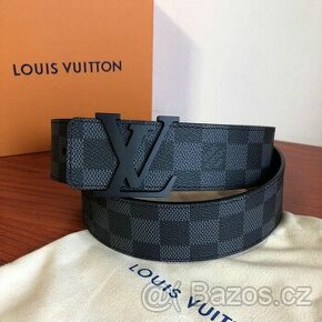 Louis Vuitton Damier Pásek Pánský Černý