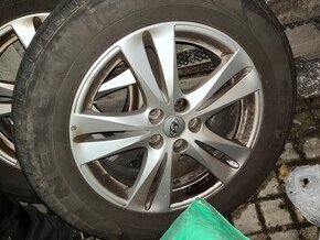 Alu kola 18” 5x114,3 Hyundai a letní pneu 235/60/R18