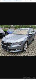 Škoda Superb III, 3 - kompletní přední část šedá business