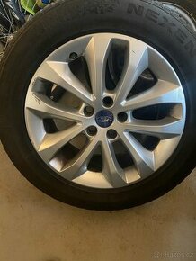 Alu kola 17” 5x108 Ford a zimní pneu 235/55/R17 - 1