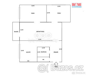 Prodej bytu 3+1, 64 m², Kopřivnice, ul. Družební