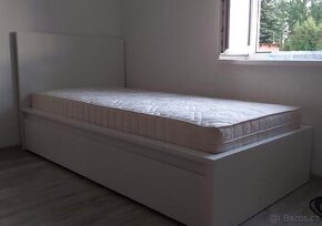 Postel IKEA MALM 90x200 bílá