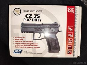 Pistole CZ-75 P-07 CO2