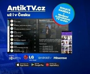 AntikTV voucher 12 měsíců IPTV jako sledovaniTV LepsiTv o2tv - 1