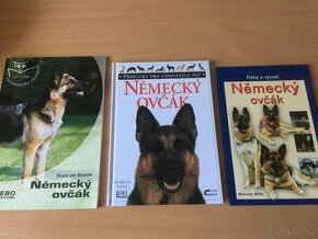 3 knihy Německý ovčák