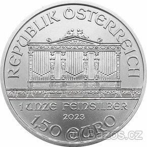 Stříbrné investiční mince Wiener Philharmoniker 1 Oz - 100ks - 1