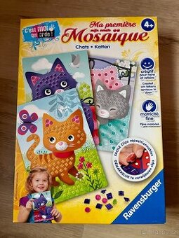 Mozaika kočky Ravensburger - 1