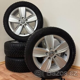 VW CADDY IV 5x112 R16 ET50+CELOROČNÍ 205/55R16 7mm