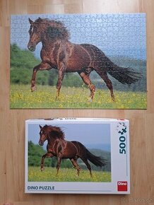 puzzle kůň 500 dílků