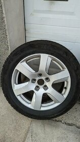 Zimní kola Audi original 5x112 r17 et37, 225/55/17 - 1