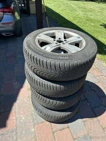 4x hliníkové kola 17” + zimní pneu Nexen - 1