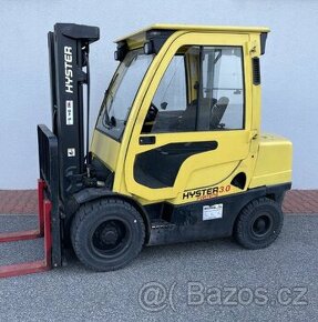 Vysokozdvižný vozík  HYSTER H3.0FT diesel  - VZV7