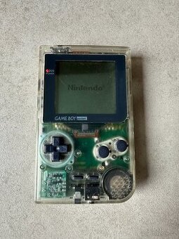 Nintendo GAME BOY pocket transparentní