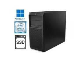 HP Z2 Tower G4 Workstation	i7 - 8700, 3,2 Ghz, 40gb, 256 SSD