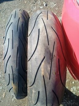 Sada moto pneu 160/60/17+120/70/17 Michelin Pilot Power