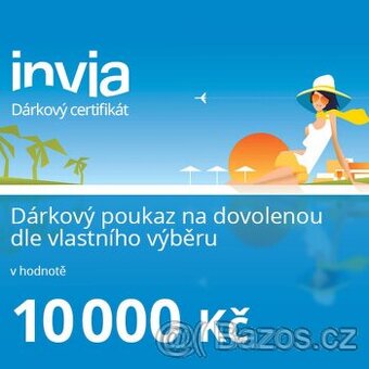 CK Invia - voucher 10 000 Kč