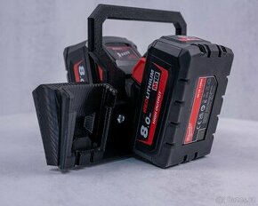 Milwaukee M18 nosič 6 baterii