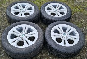 Orig. Alu kola BMW X1, 5x112 Bridgestone 225/55R17 - 1