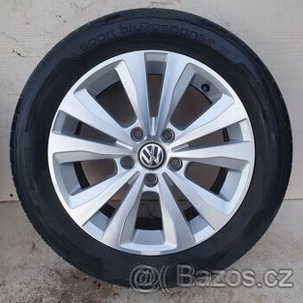 Alu kola VW Golf VII 16" 5x112, letní Dunlop 205/55R16