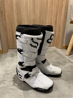 FOX Comp Boot White - 1