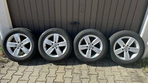 Alu kola 5x112 R16 Zimni pneu 205/60/16