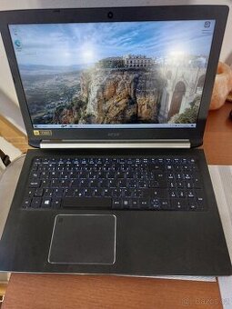 Acer Aspire 7, i7-7700HQ, 16GB RAM, kovovy