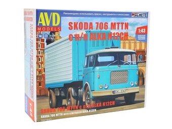 Stavebnice modelů Škoda LIAZ 1:43 AVD - 1