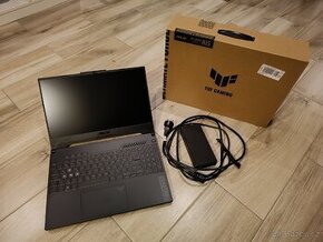 Herní notebook ASUS TUF Gaming A15 Jaeger Grey kovový