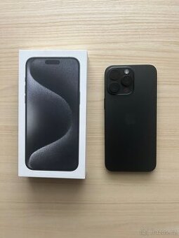 Apple iPhone 15 Pro Max 256GB, černý titan