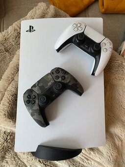 Ps 5, 2x ovladač dualsens, hry na ps5 - 1