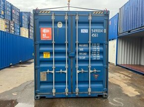 Námořní kontejner 40'HC v modré barvě DOPRAVA ZDARMA