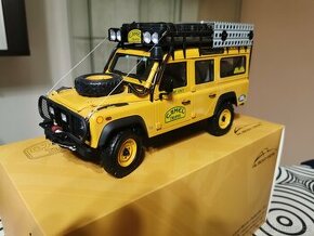 Model auta Land Rover defender 110 camel trophy 1:18 almost