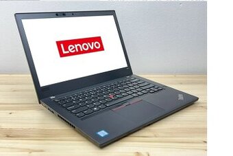 Lenovo T480 Intel i5-8350U - 8GB - 512 SSD super stav 5h bat