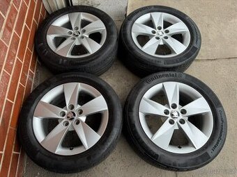 Alu 15" 5x100, orig. škoda "LAGA", letní 50%,Fabia, Room