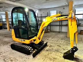 Minibagr JCB 8018 2006 2x lzixe po Go